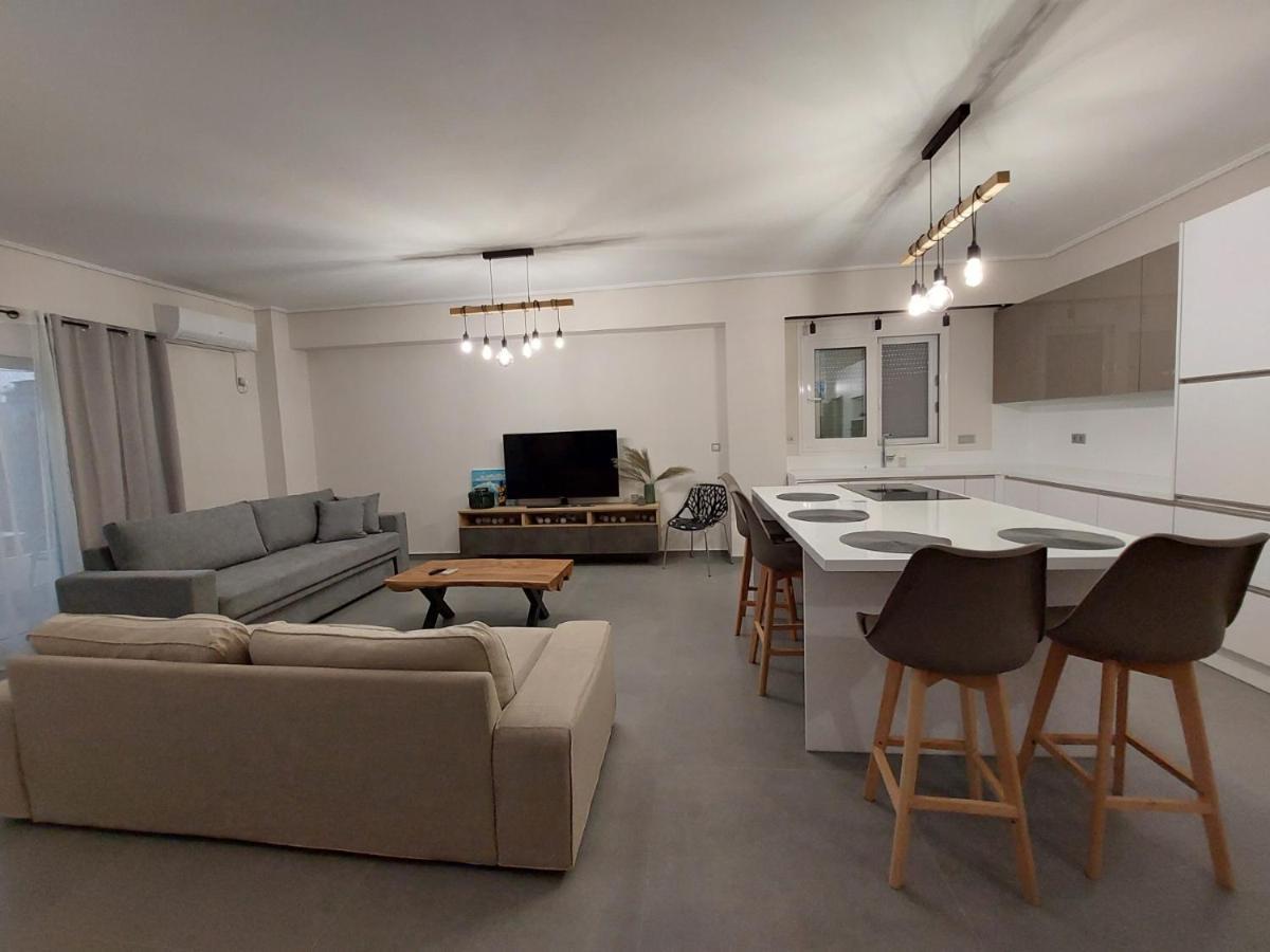 New Minimal Apartment,10' From Athens Airport Spáta Екстериор снимка