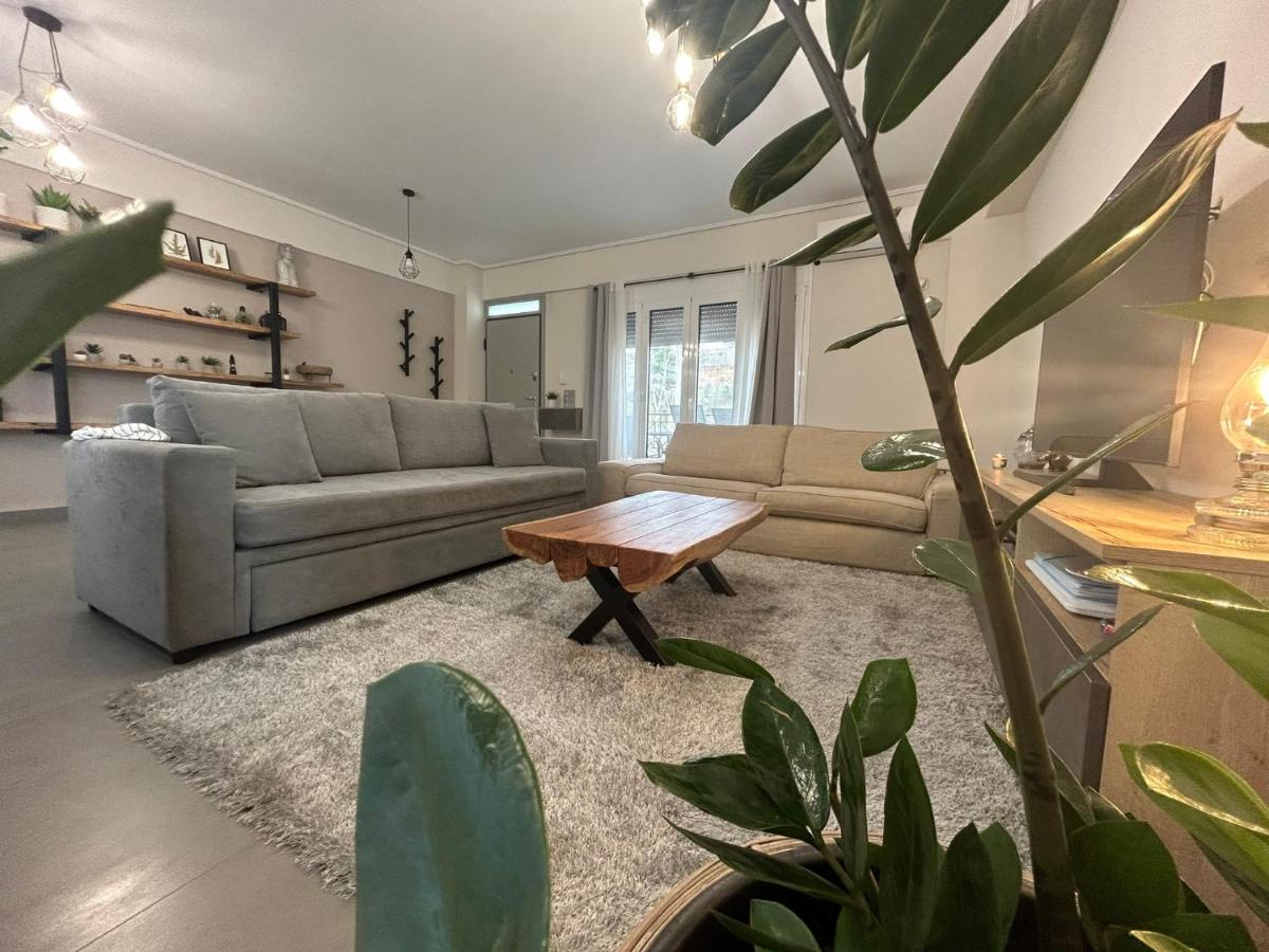 New Minimal Apartment,10' From Athens Airport Spáta Екстериор снимка