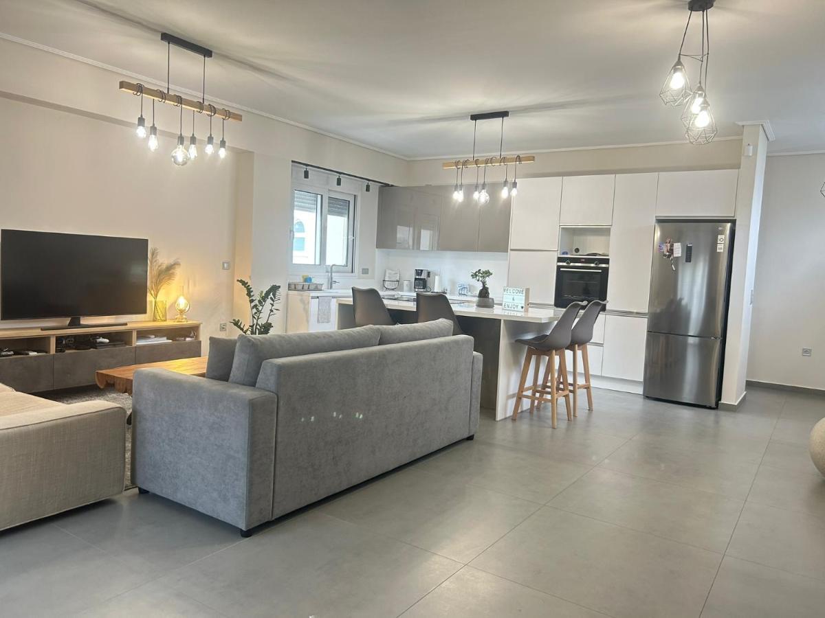 New Minimal Apartment,10' From Athens Airport Spáta Екстериор снимка