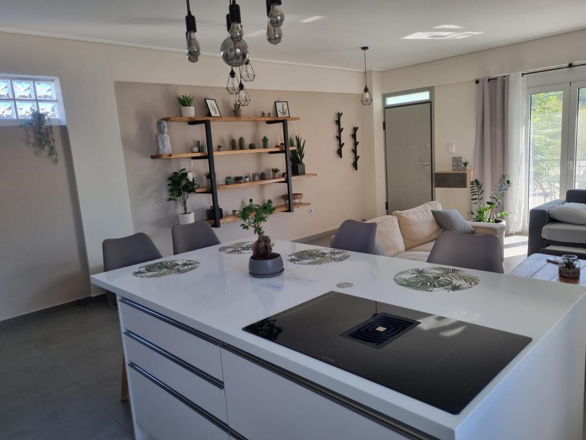 New Minimal Apartment,10' From Athens Airport Spáta Екстериор снимка